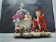 Disney Nightmare Before Christmas Jack Captures Santa In Bathtub Snow Globe