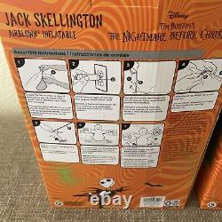 Disney Nightmare Before Christmas Jack & Sally 5 Ft Airblown Inflatable NEW 2022