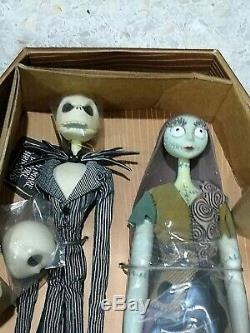 Disney Nightmare Before Christmas Jack & Sally Coffin Doll Limited Edition Toy