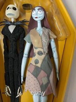 Disney Nightmare Before Christmas Jack & Sally Diamond Select Dolls