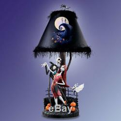 Disney Nightmare Before Christmas Jack Sally Moon Lamp Disney Bradford Exchange