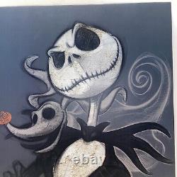 Disney Nightmare Before Christmas Jack Skeleton Canvas Print Art 23X16