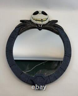 Disney Nightmare Before Christmas Jack Skellington 16 Oval Wall Mirror EUC