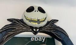 Disney Nightmare Before Christmas Jack Skellington 16 Oval Wall Mirror EUC