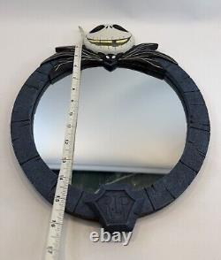 Disney Nightmare Before Christmas Jack Skellington 16 Oval Wall Mirror EUC