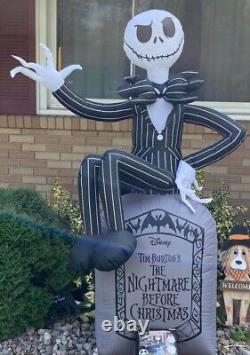 Disney Nightmare Before Christmas Jack Skellington 6' Inflatable 25 Years