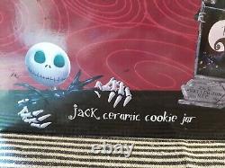 Disney Nightmare Before Christmas Jack Skellington Cookie Jar Mib