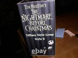 Disney Nightmare Before Christmas Jack Tiffany Style Lamp