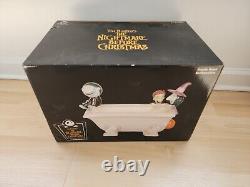 Disney Nightmare Before Christmas Lock Shock & Barrel Ceramic Candy Bowl Bathtub
