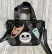 Disney Nightmare Before Christmas Lock Shock Barrel Crossbody Bag Black Nwot