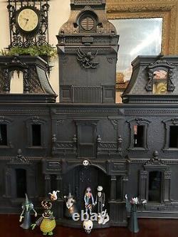 Disney Nightmare Before Christmas Mansion Play Set With Figurines. Custom Made
