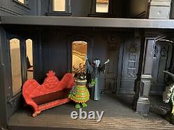 Disney Nightmare Before Christmas Mansion Play Set With Figurines. Custom Made