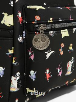 Disney Nightmare Before Christmas Mini Loungefly Jack Zero Backpack Bag & Wallet