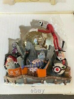 Disney Nightmare Before Christmas Nbx Snowglobe Le Numbered New & Perfect Works
