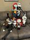 Disney Nightmare Before Christmas Plush Lot Of 7