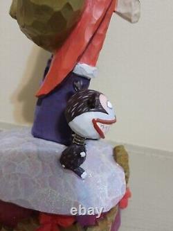 Disney Nightmare Before Christmas Santa Jack Skellington Nutcracker New