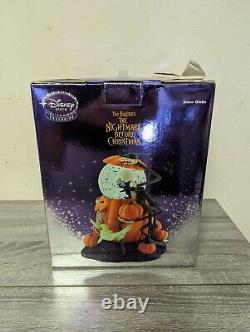 Disney Nightmare Before Christmas Snowglobe Jack Sally Lock Shock Barrel Zero