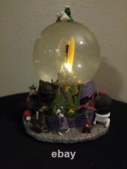 Disney Nightmare Before Christmas Snowglobe with Music Light Made in Japan RARE