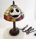 Disney Nightmare Before Christmas Tim Burton Jack Tiffany Style B Lamp Gs0316
