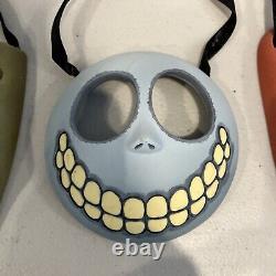 Disney Nightmare Before Christmas Wall Hanging Ceramic Masks Lock Shock Barrel