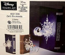 Disney Nightmare Before Christmas ZERO LIGHT UP BOOKENDS Enesco 6001339 NEW