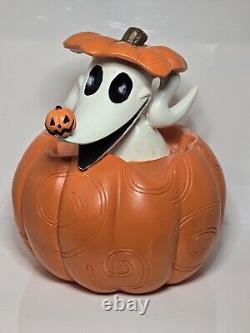 Disney Nightmare Before Christmas Zero Peek A Boo Pumpkin Figurine Halloween 8