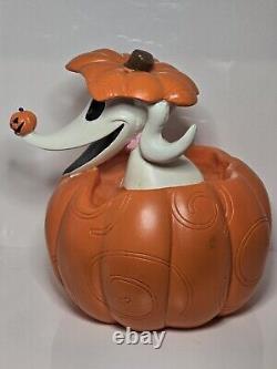 Disney Nightmare Before Christmas Zero Peek A Boo Pumpkin Figurine Halloween 8