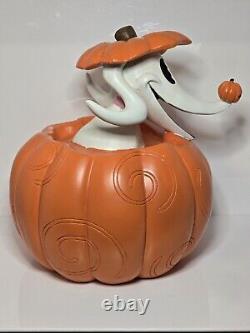 Disney Nightmare Before Christmas Zero Peek A Boo Pumpkin Figurine Halloween 8