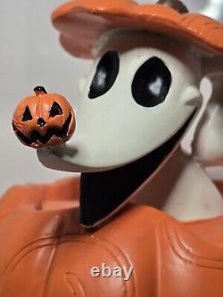 Disney Nightmare Before Christmas Zero Peek A Boo Pumpkin Figurine Halloween 8