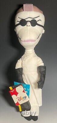 Disney Nightmare Before christmas 2000 Evil Scientist & Sally Plush New withTags