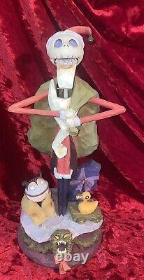 Disney Nightmare before Christmas Jack Skellington bobble nutcracker statue