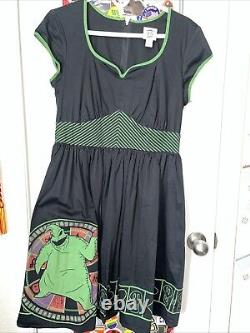 Disney Park Dress Shop Nightmare Before Christmas Oogie Boogie Dress Size Lg