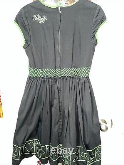 Disney Park Dress Shop Nightmare Before Christmas Oogie Boogie Dress Size Lg