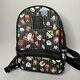 Disney Parks Loungefly Nightmare Before Christmas Chibi Mini Backpack Striped