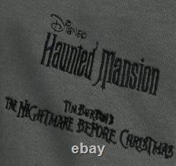 Disney Parks New HAUNTED MANSION x NIGHTMARE BEFORE CHRISTMAS Sweatshirt- M