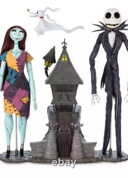 Disney Parks Nightmare Before Christmas 30th Anniversary Doll Le3700 Jack Sally