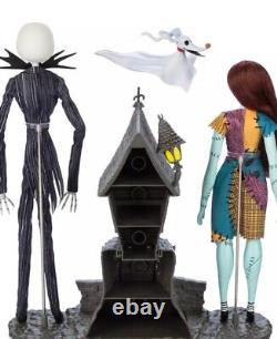 Disney Parks Nightmare Before Christmas 30th Anniversary Doll Le3700 Jack Sally