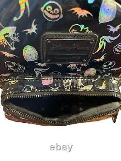Disney Parks Nightmare Before Christmas Holographic Loungefly 2021 Mini Backpack