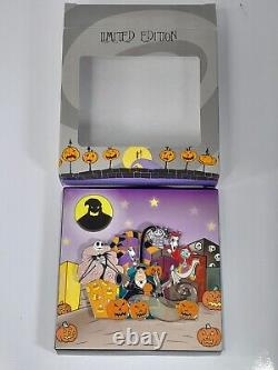 Disney Parks Nightmare Before Christmas Jack Sally Mayor Zero Surprise Jumbo Pin