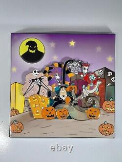 Disney Parks Nightmare Before Christmas Jack Sally Mayor Zero Surprise Jumbo Pin