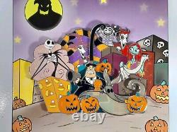 Disney Parks Nightmare Before Christmas Jack Sally Mayor Zero Surprise Jumbo Pin