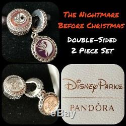 Disney Parks Nightmare Before Christmas Pandora Charms Set