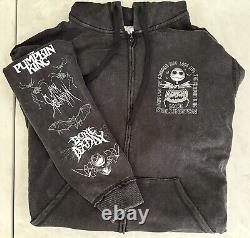 Disney Parks THE NIGHTMARE BEFORE CHRISTMAS Graphic Zip Hoodie L