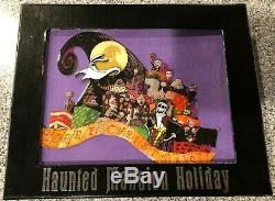 Disney Pin Extra Jumbo Haunted Mansion Holiday Nightmare Before Christmas LE 300