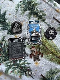 Disney Pin Nightmare Before Christmas Bundle Soda Fountain Rare