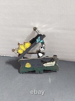 Disney Pin Nightmare Before Christmas JACK Coffin 2014 Haunted Mansion RARE