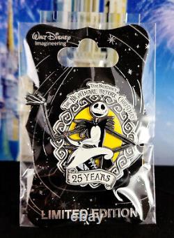 Disney Pin WDI The Nightmare Before Christmas 25th Anniversary Jack Skellington