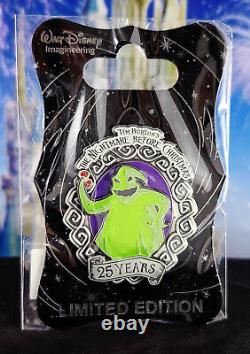 Disney Pin WDI The Nightmare Before Christmas 25th Anniversary Oogie Boogie NBC