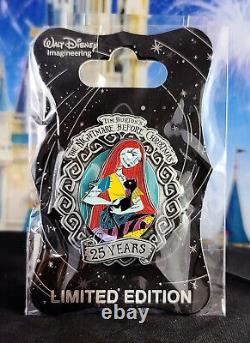 Disney Pin WDI The Nightmare Before Christmas 25th Anniversary Sally NBC