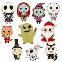 Disney Pins-Nightmare Before Christmas Cuties 2022 Mystery Set-10 Pins- full set